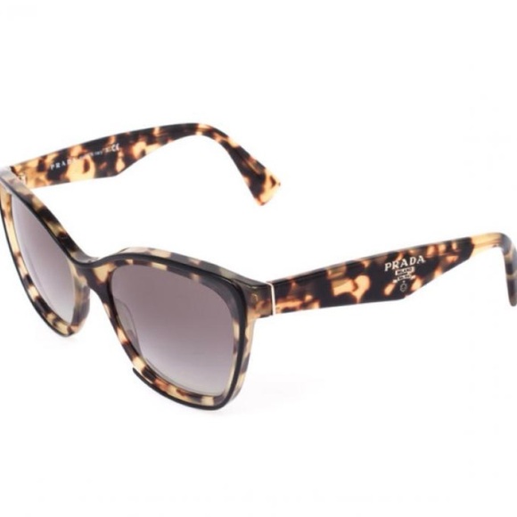 Prada Accessories - Prada Tortoiseshell Sunglasses with Brown Gradient Lenses Women
